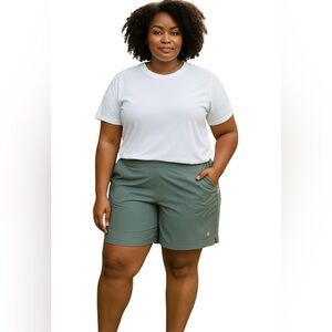 GRAY BIKE SHORTS Size XXL Yoga Short Athletic Shorts Workouts Exercise Cycling